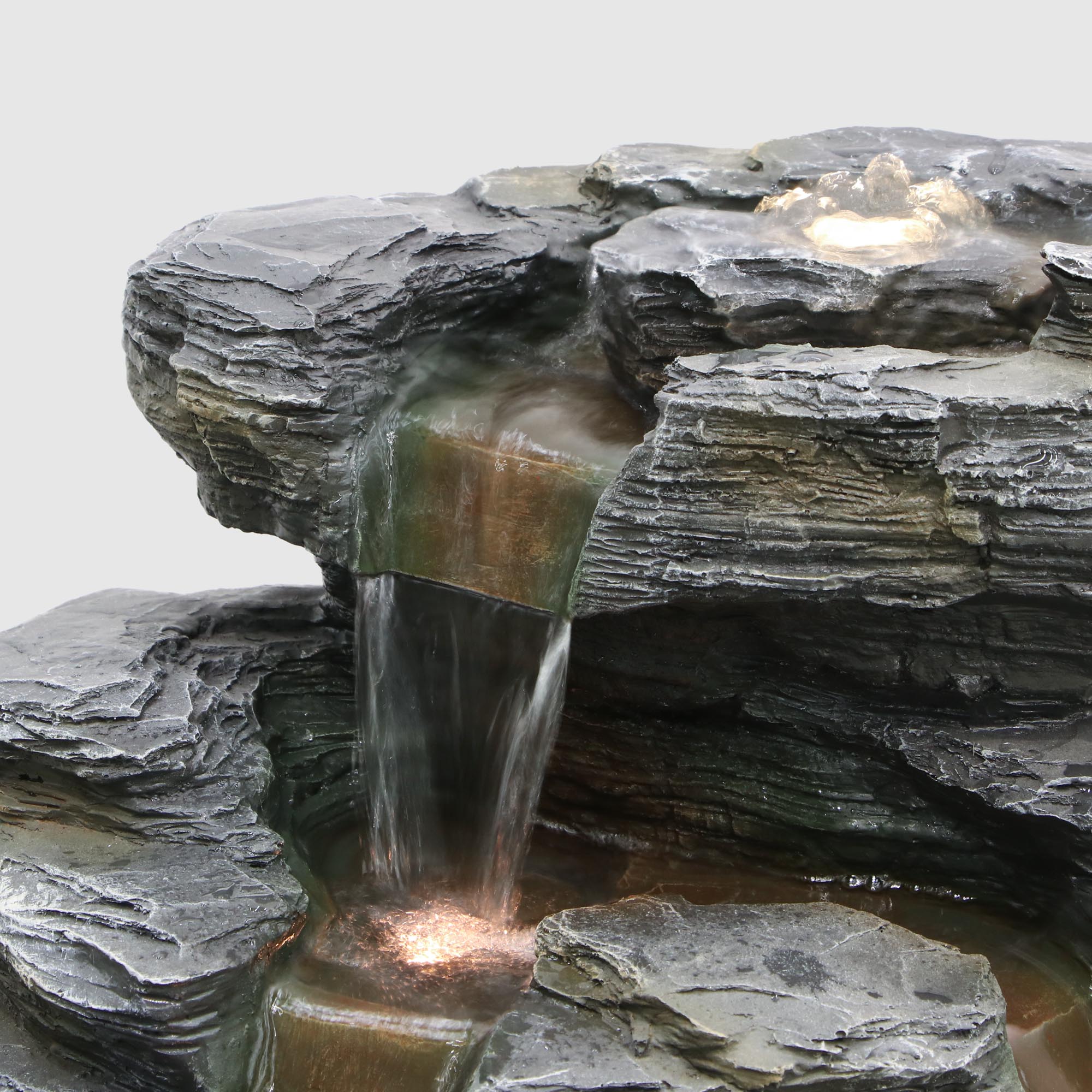 Фонтан Haomei Fountain водопад с подсветкой 46х41.5х43.5 см - фото 6