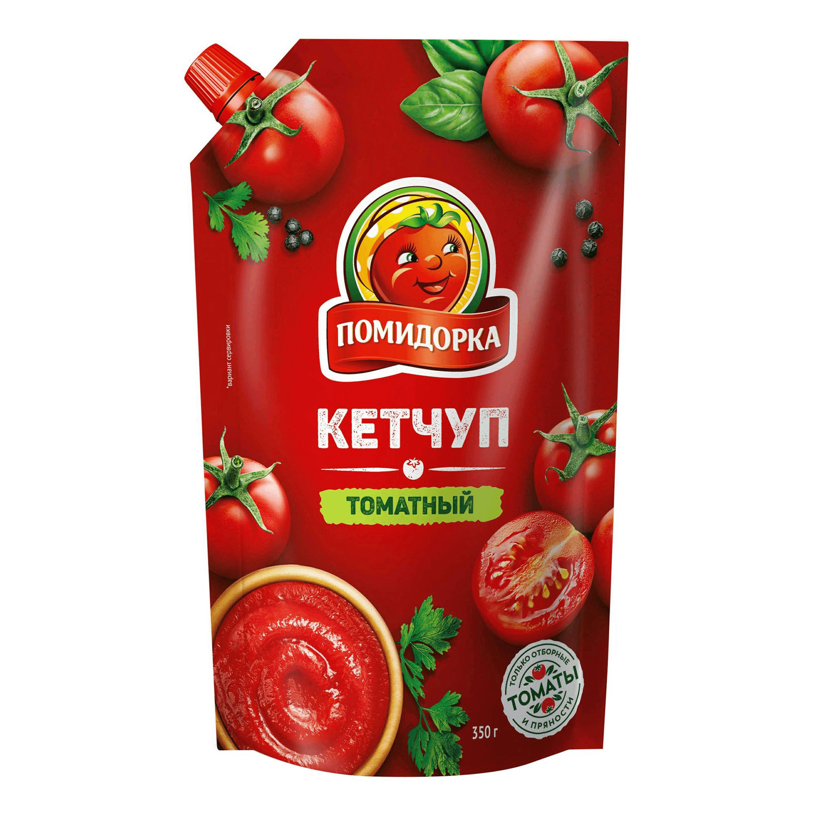 Кетчуп Помидорка Томатный 350 г кетчуп томатный помидорка 350 г