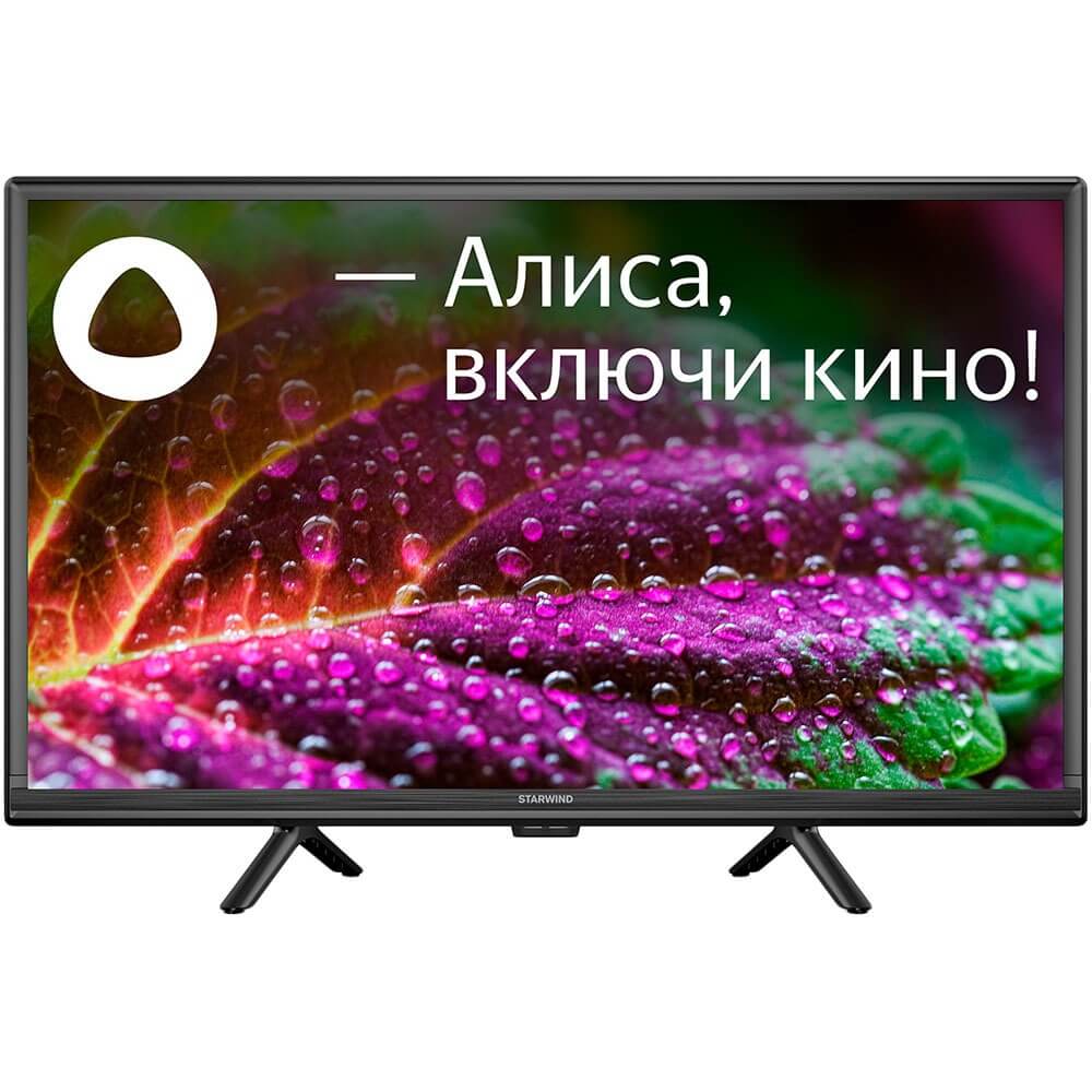Телевизор 24-28 StarWind SW-LED24SG304, цвет черный - фото 1
