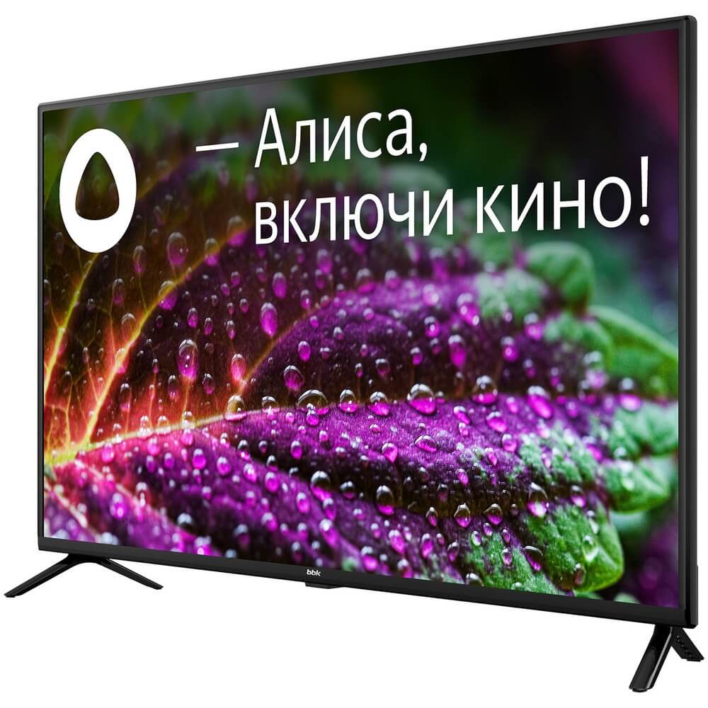 Телевизор 40-43 BBK 40LEX-9201, цвет черный - фото 2