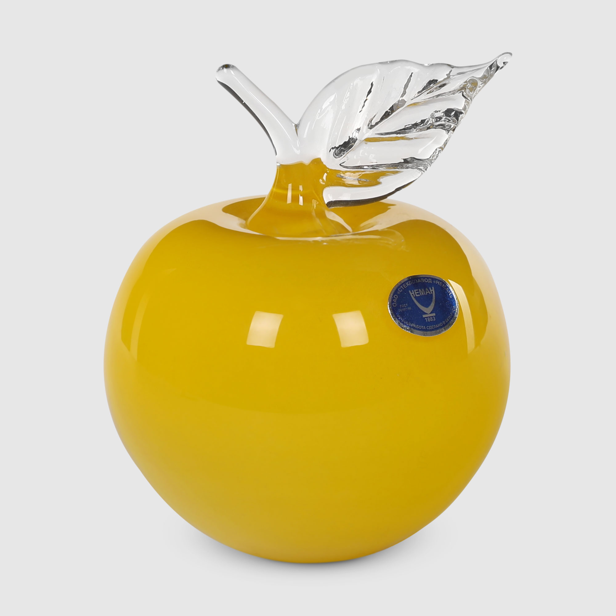 Декоративное яблоко Неман желтое аскания яблоко 0 5 литра газ стекло 12 шт в уп