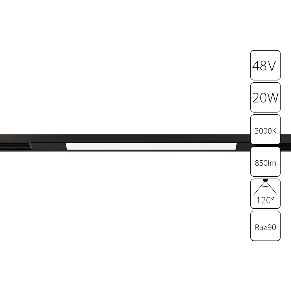 планшет магнитный для рисования 96 отверстий чёрный Магнитный трековый светильник Arte Lamp OPTIMA A7284PL-1BK