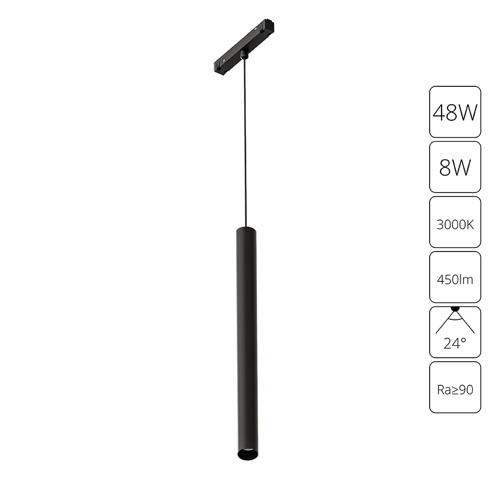 Магнитный трековый светильник Arte Lamp LINEA A4780SP-1BK декор kerlife sense crema linea 25 1x70 9 см