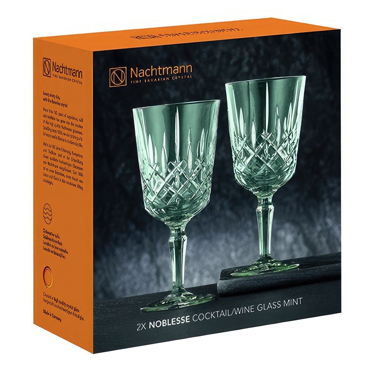 Набор бокалов Nachtmann Noblesse Colors для вина мятный 2 шт 355 мл, цвет прозрачный - фото 5