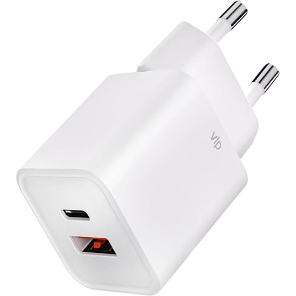 Сетевое зарядное устройство VLP G-Charge USB-C/USB-A белый - фото 1
