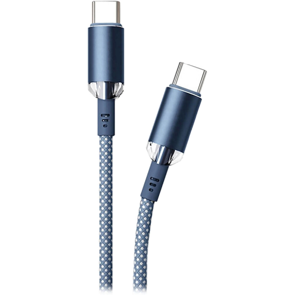 Кабель VLP Diamond Cable USB-C 1,2 м темно-синий - фото 1