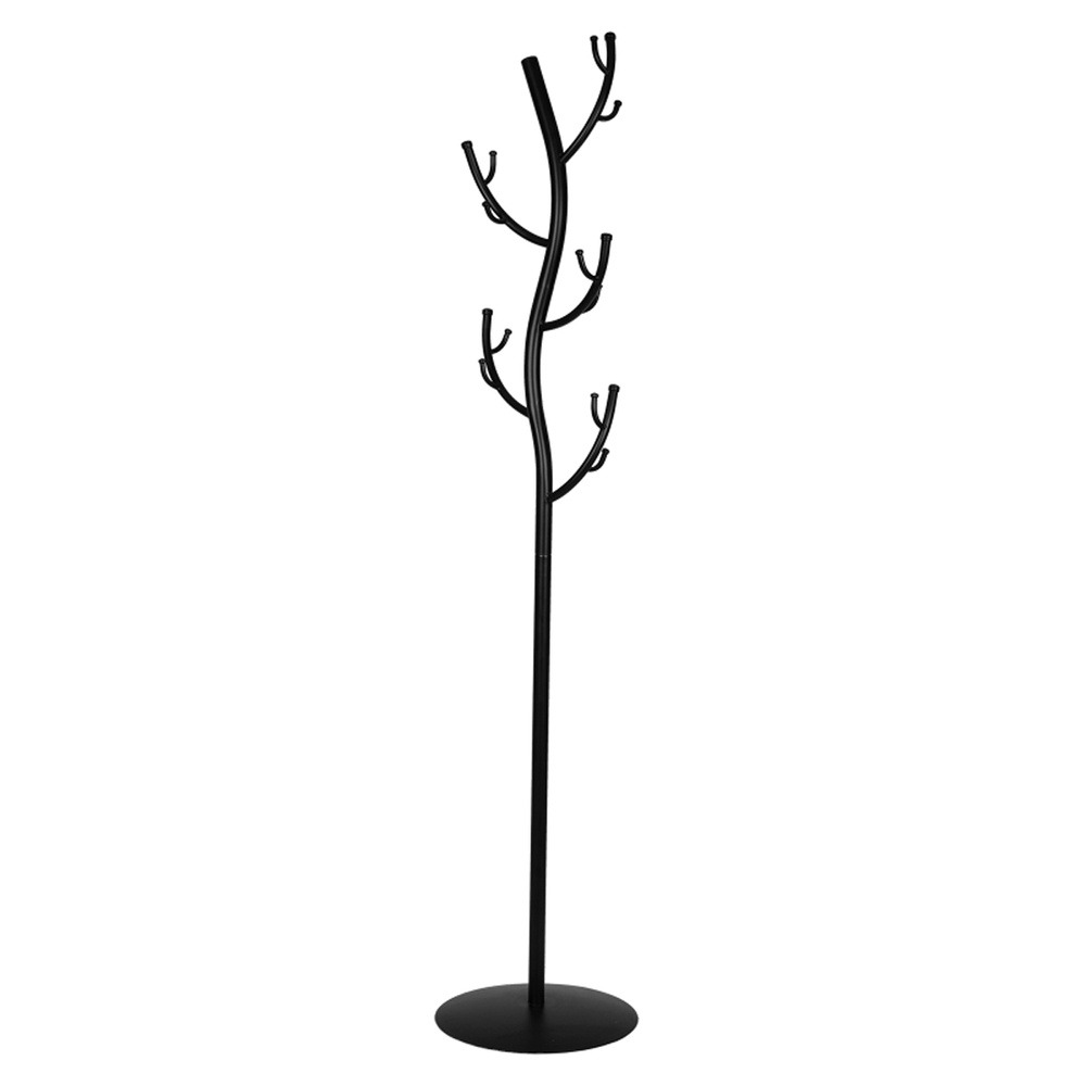 Вешалка-стойка ЗМИ №9 дерево 38х38х180 см, цвет черный