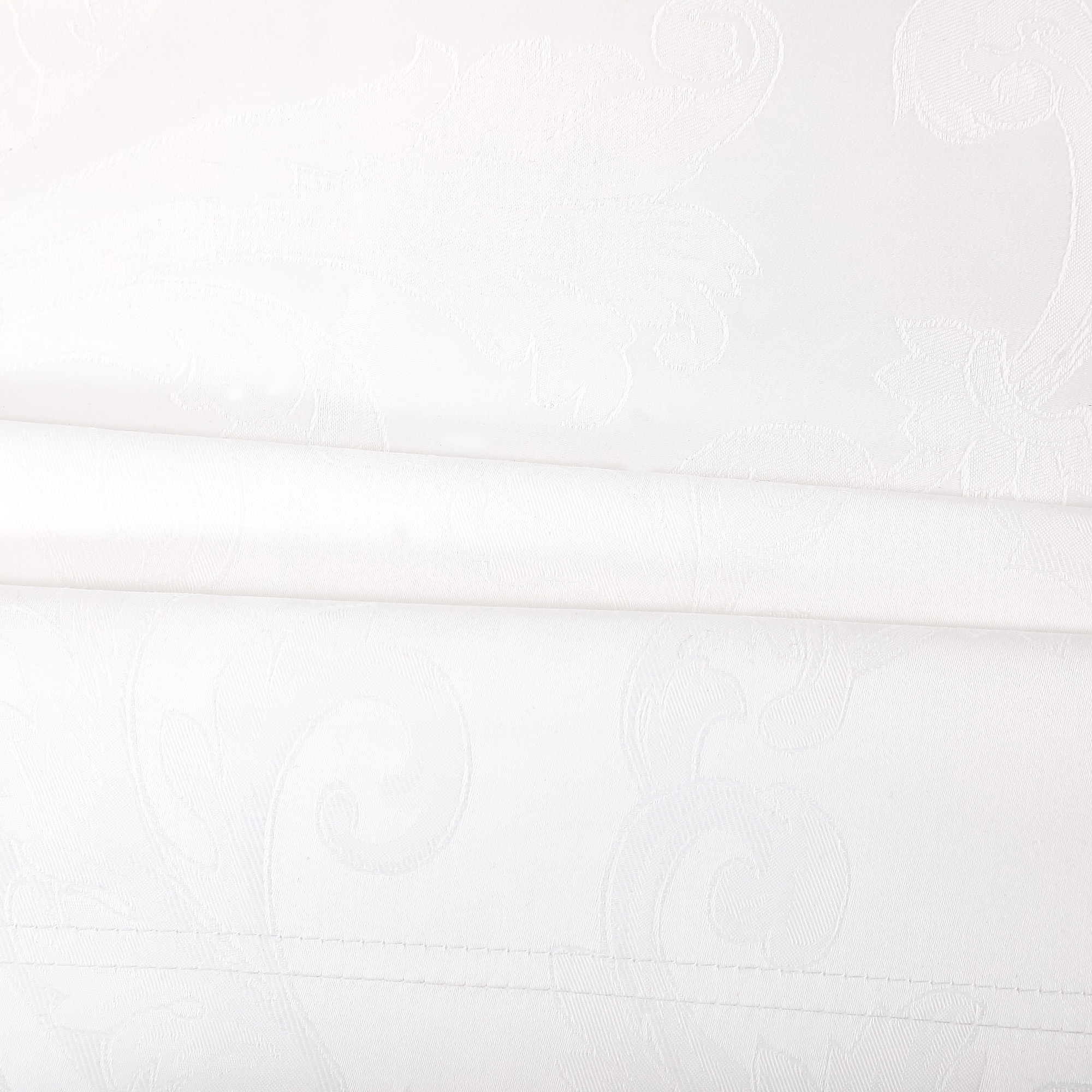 Комплект постельного белья Atalanta home французские узоры Полуторный, цвет белый, размер Полуторный - фото 3