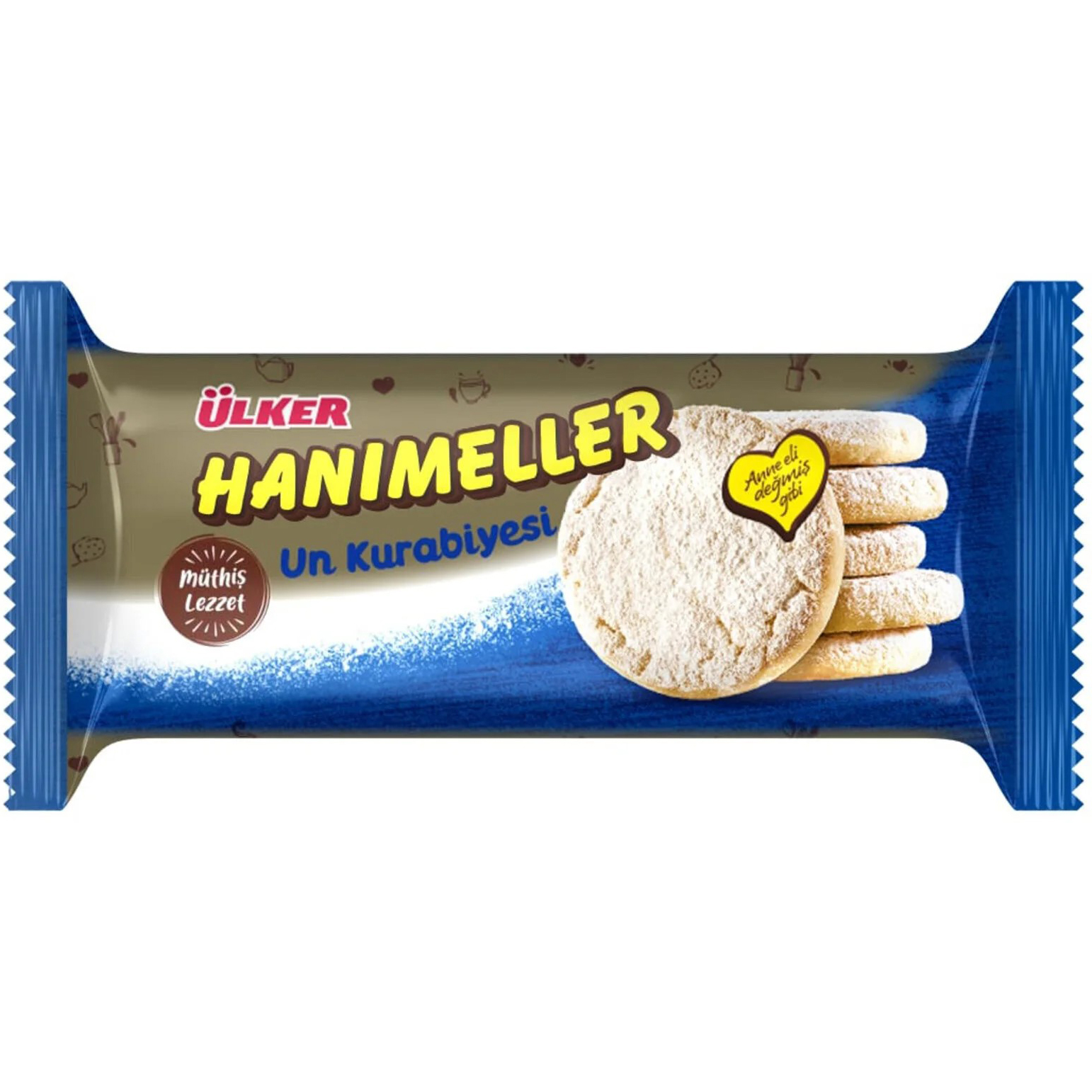 Печенье Ulker Hanimeller песочное 141 г печенье ulker albeni super с карамелью 55 г
