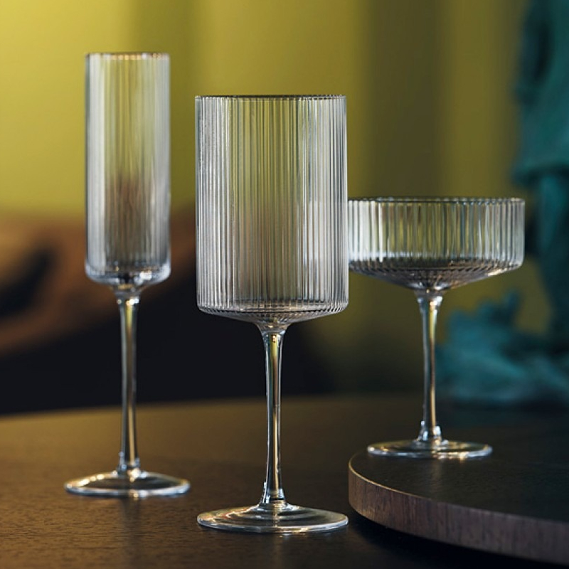 Набор бокалов Pozzi Milano 1876 Modern classic для красного вина прозрачный 0,52 л 2 предмета - фото 2