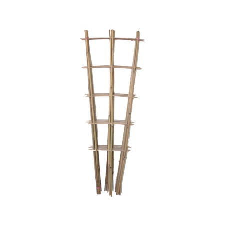 Решетка тройная для вьюнов China United бамбук 1.05/3, цвет коричневый