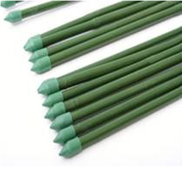 Палка бамбуковая в пластике China United 1.80м d12/14мм, цвет зеленый