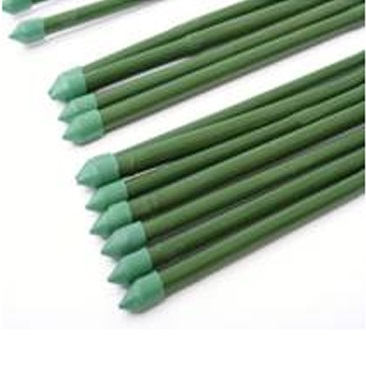 Палка бамбуковая в пластике China United 1.50м d 10/12мм, цвет зеленый