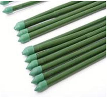 Палка бамбуковая в пластике China United 1.20м d 10/12мм, цвет зеленый
