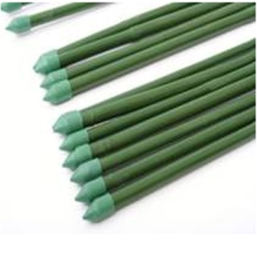 Палка бамбуковая в пластике China United 0.90м d 10/12мм, цвет зеленый