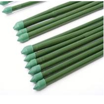 Палка бамбуковая в пластике China United 0.60м d 8/10мм, цвет зеленый