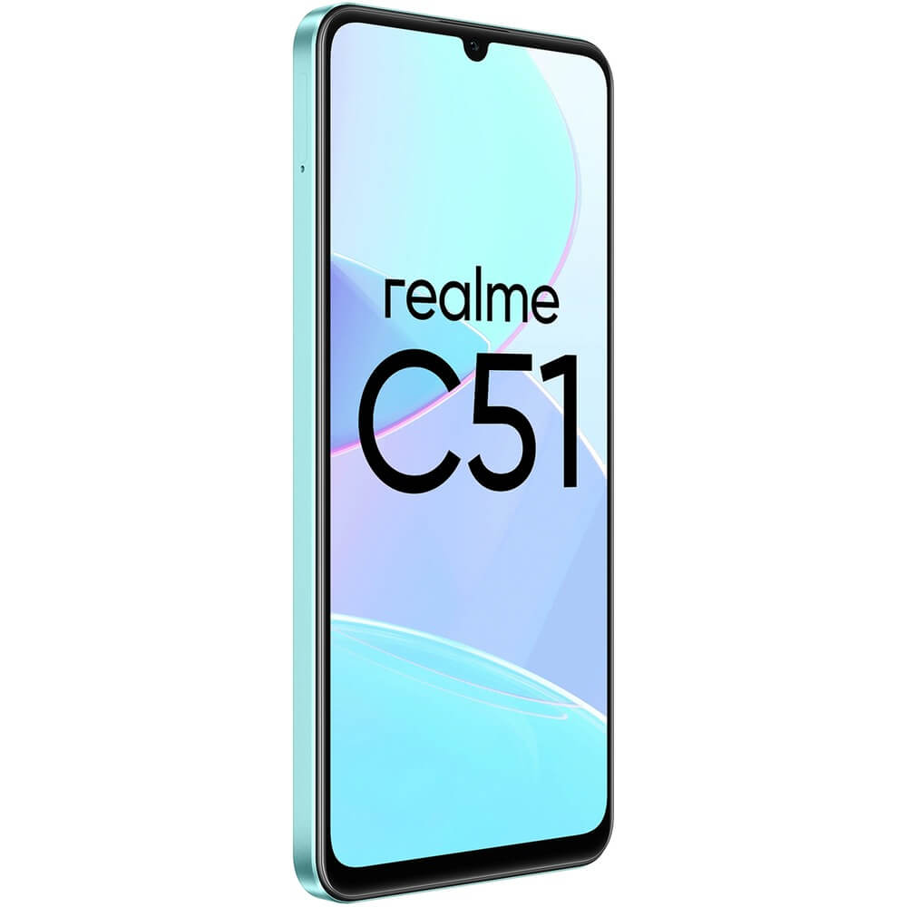 Смартфон Realme C51 4 ГБ+64 ГБ зеленый