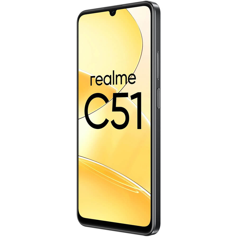 Смартфон Realme C51 4 ГБ+64 ГБ черный