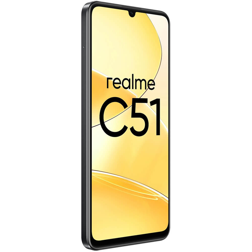 Смартфон Realme C51 4 ГБ+64 ГБ черный