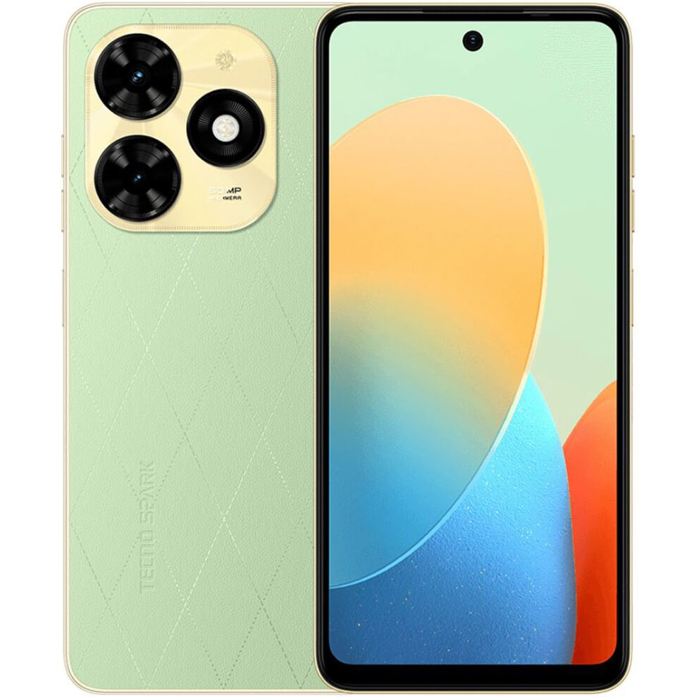 Смартфон TECNO Spark 20C 8128 ГБ зеленый