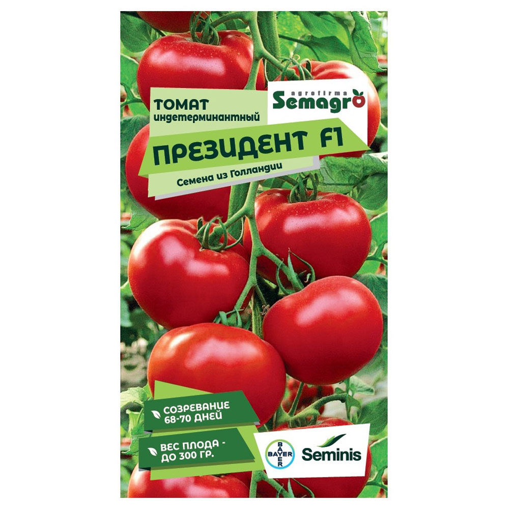 Семена Seminis томат индетерминант. Президент f1 томат таня f1 seminis семком 10шт цв п
