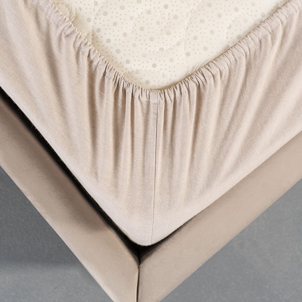 Комплект постельного белья Prime Prive Смоген Полуторный бежевый, размер Полуторный - фото 6