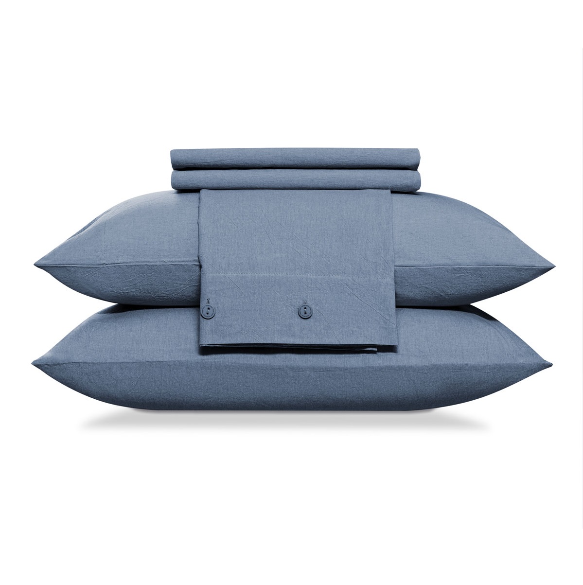Комплект постельного белья Prime Prive Смоген Семейный/дуэт голубой, размер Семейный/дуэт - фото 13