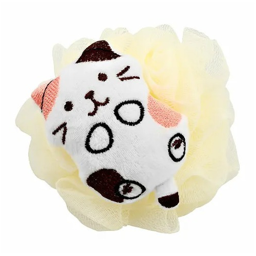 Мочалка-шар для тела Deco Cute cat мочалка для тела доляна из люффы с ручкой