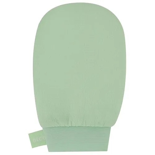 Мочалка-рукавица для тела Deco кесса green, цвет светло-зеленый