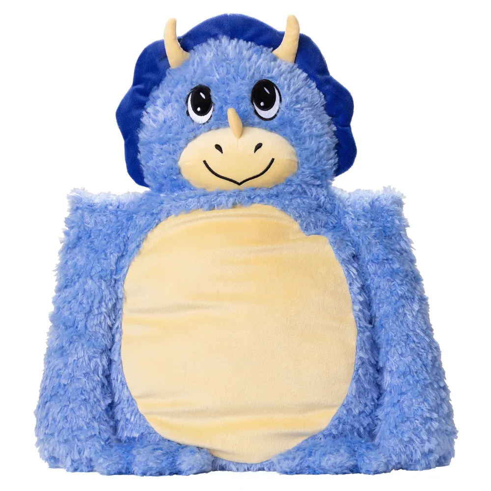 Мягкая игрушка обнимашка Little Big HUGS антистресс Динозавр брелок антистресс