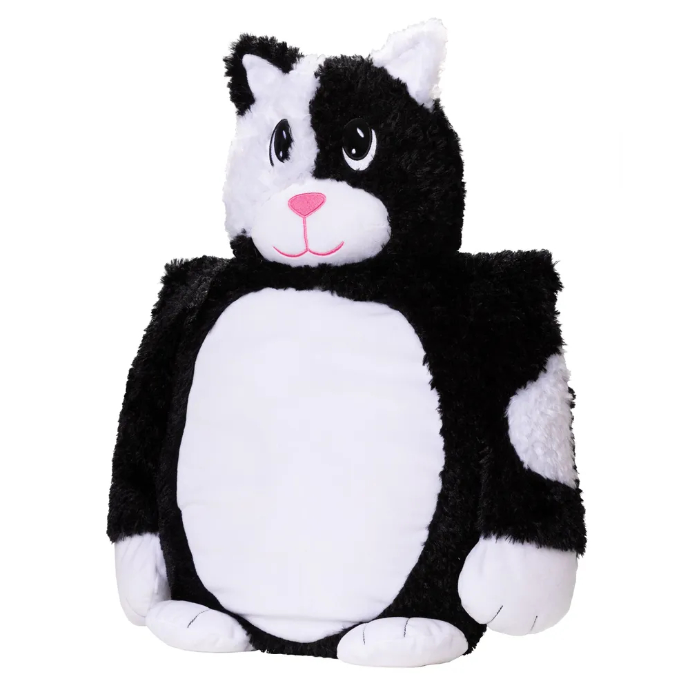 Мягкая игрушка обнимашка Little Big HUGS антистресс Котик подушка антистресс котик 1 17x30 см серый