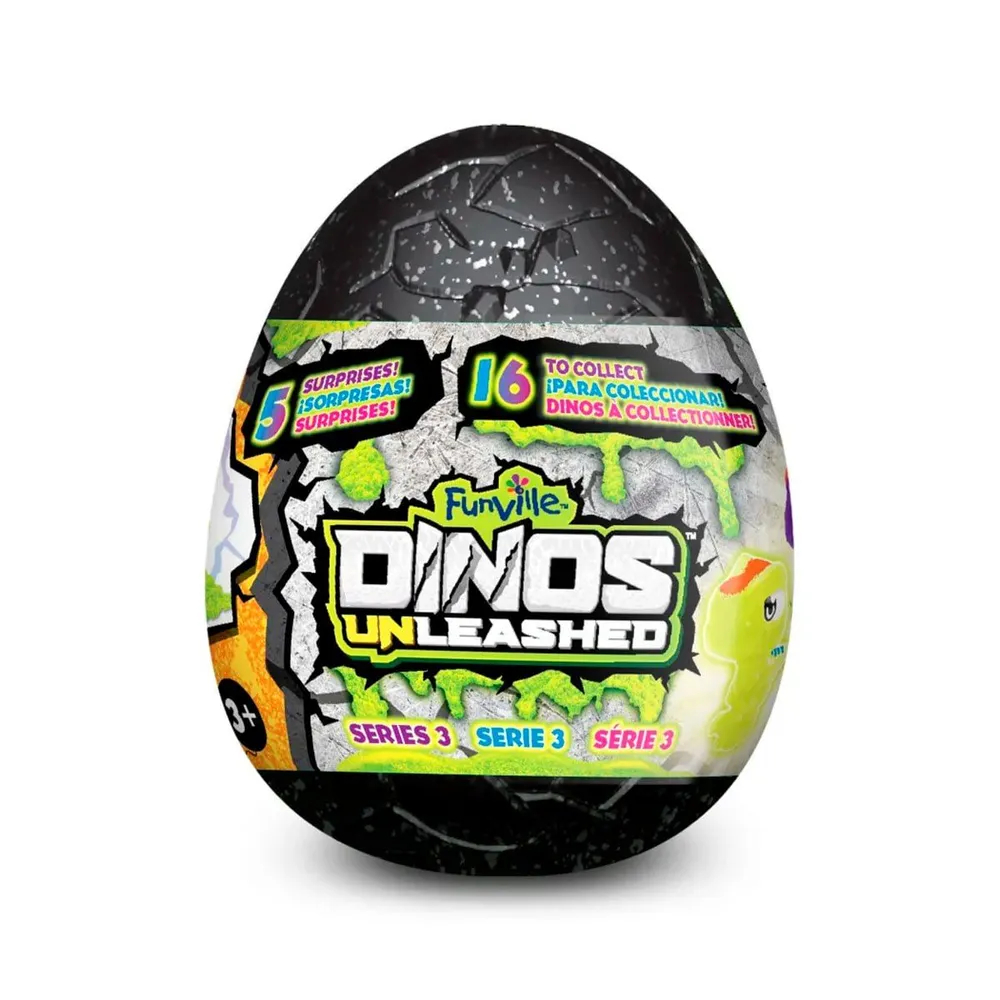 Игрушка Dinos Unleashed Яйцо-сюрприз в ассортименте набор декора кролик морковка яйцо 6 12см