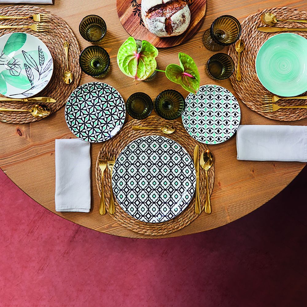 Сервиз столовый Tognana Giada 6 персон 18 предметов, цвет зеленый - фото 6