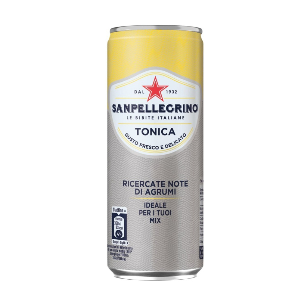 Напиток Sanpellegrino тоник газированный с экстрактом плодов цитрусовых 0,33 л