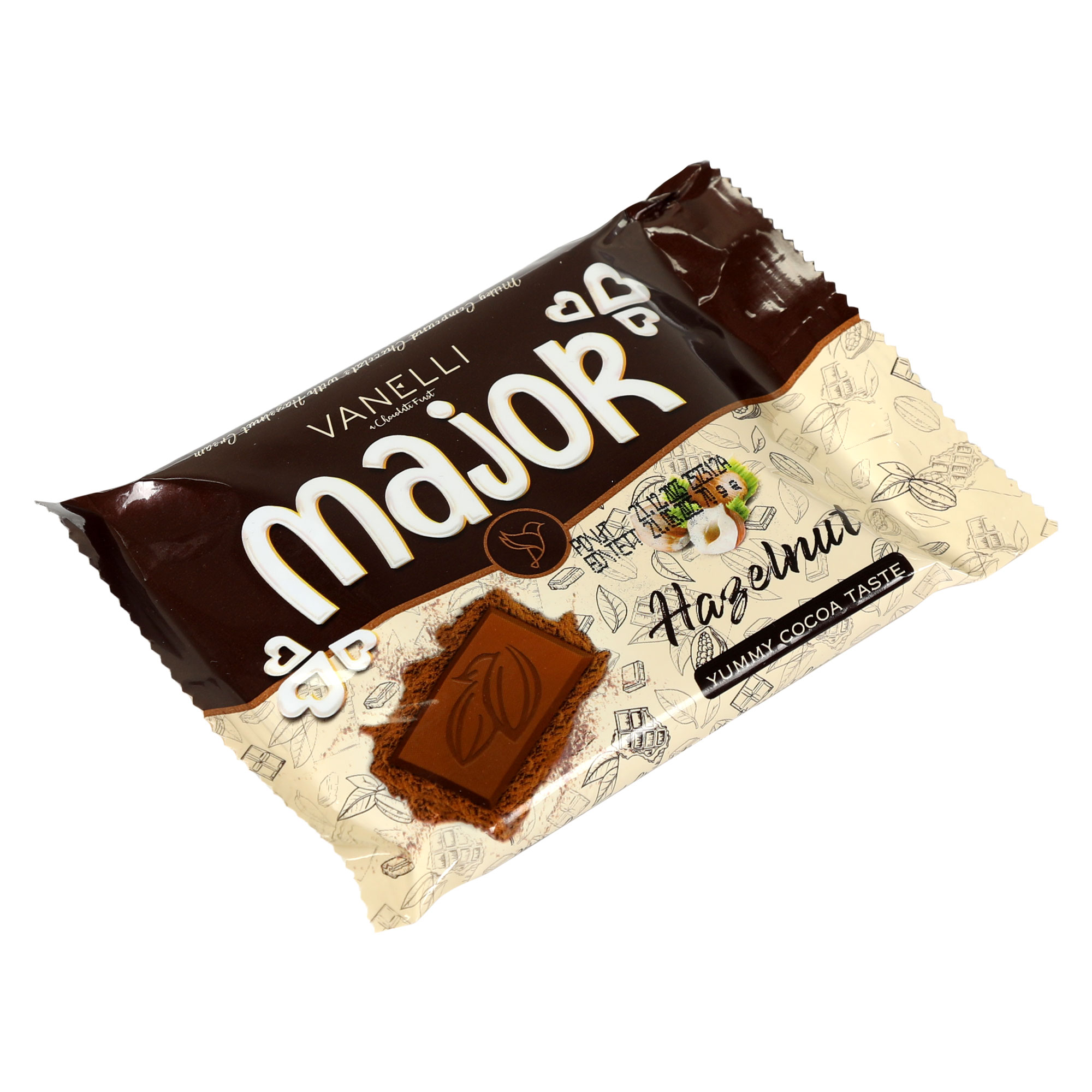 Шоколад мозайка Vanelli Major с молочно-белым шоколадом 70 г драже с молочным шоколадом м