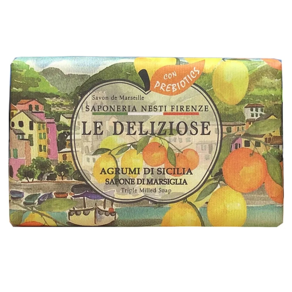 Мыло Nesti Dante Agrumi Di Sicilia Лимоны из Сицилии 150 г мыло nesti dante шикарное розовое 250г 1778106