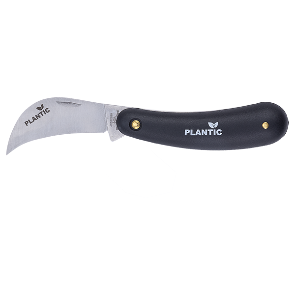 Нож изогнутый для прививок Plantic (37301-01) нож для прививок деревянная рукоятка