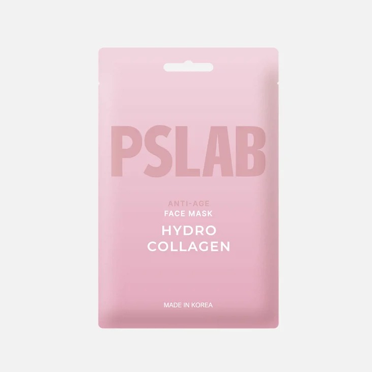 Маска для лица PSLAB Hydro collagen омолаживающая 23 мл aha маска для лица эффект пилинга обновление и сияние 1шт