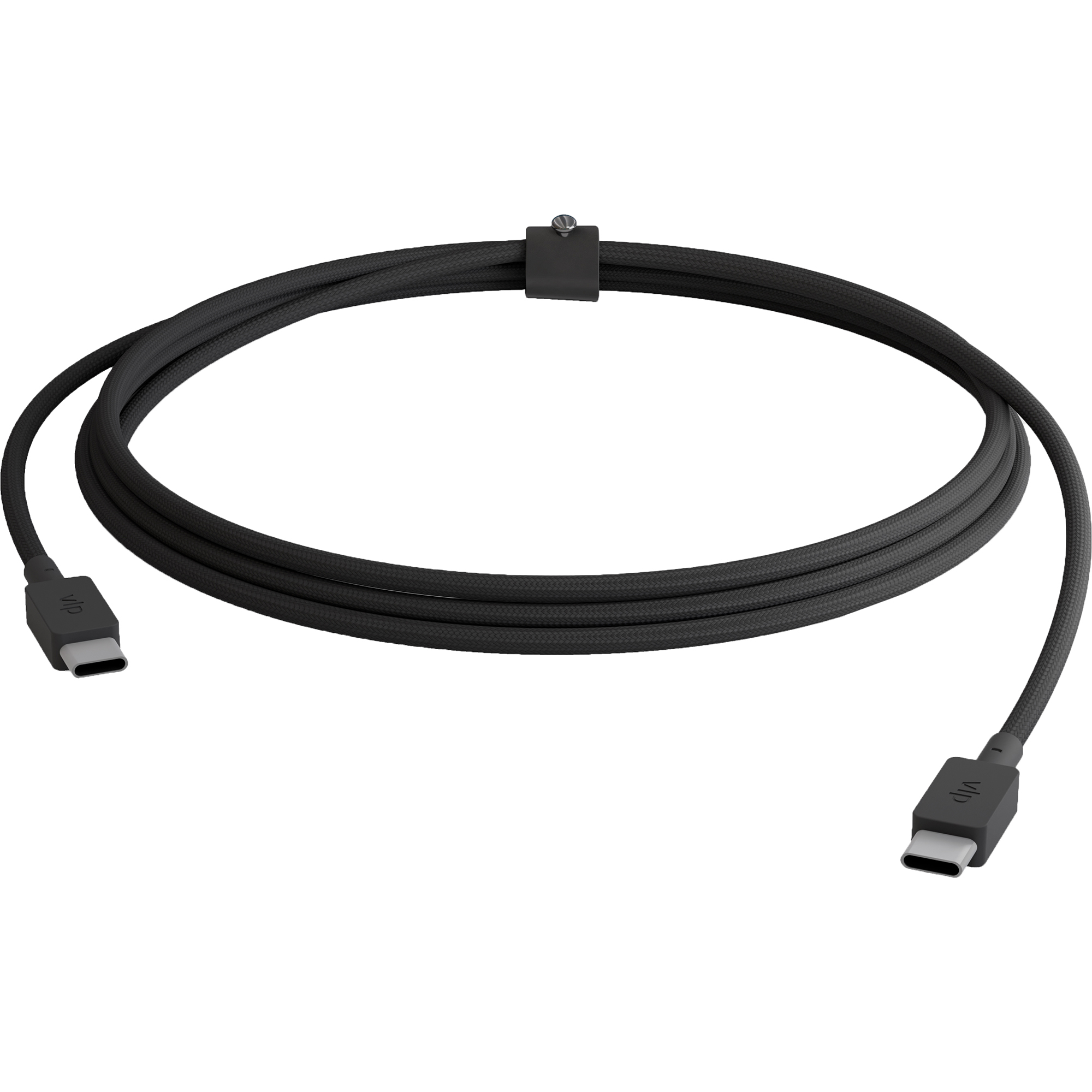 Кабель VLP Nylon Cable USB-C 1,2 м черный - фото 2