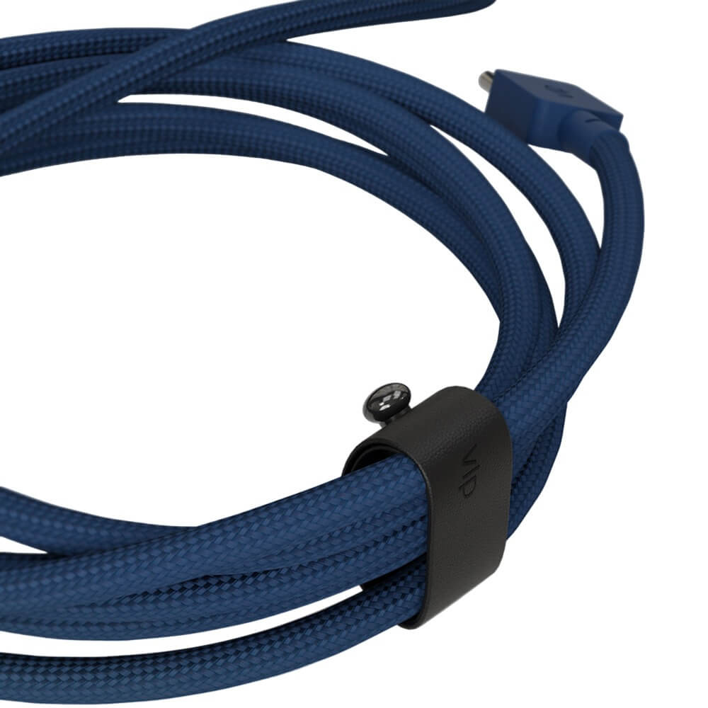 Кабель VLP Nylon Cable USB-C 1,2 м темно-синий - фото 3