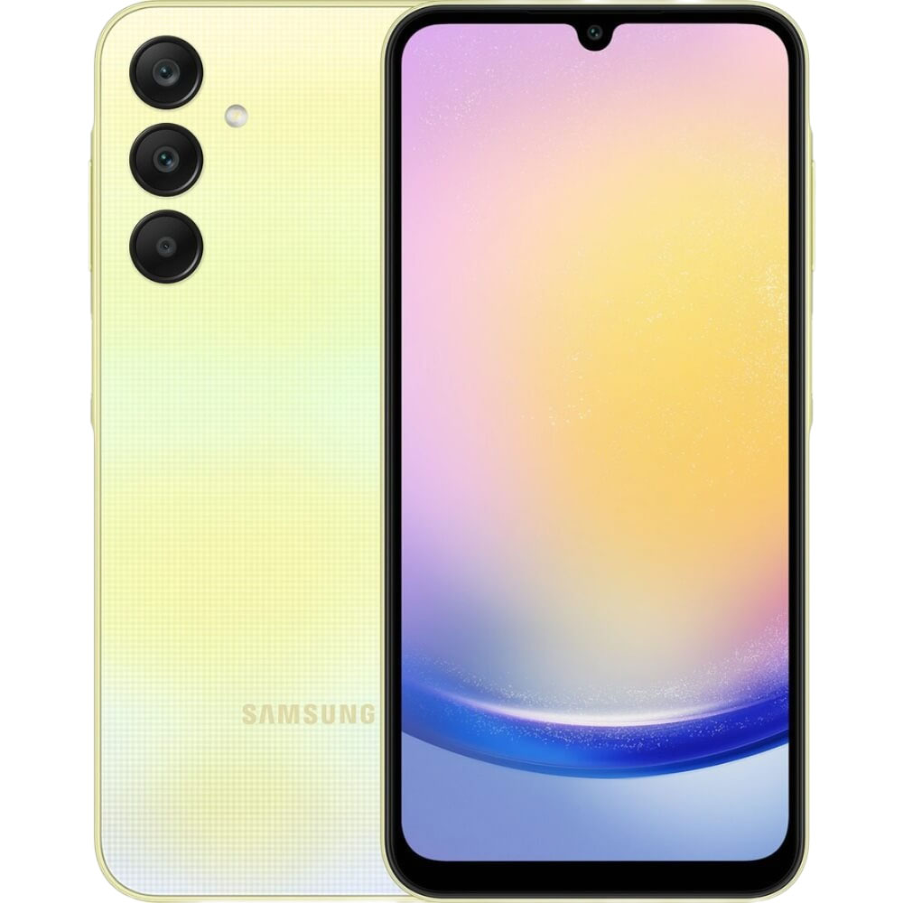 Смартфон Samsung Galaxy A25 256 Гб желтый смартфон samsung galaxy a25 256 гб темно синий
