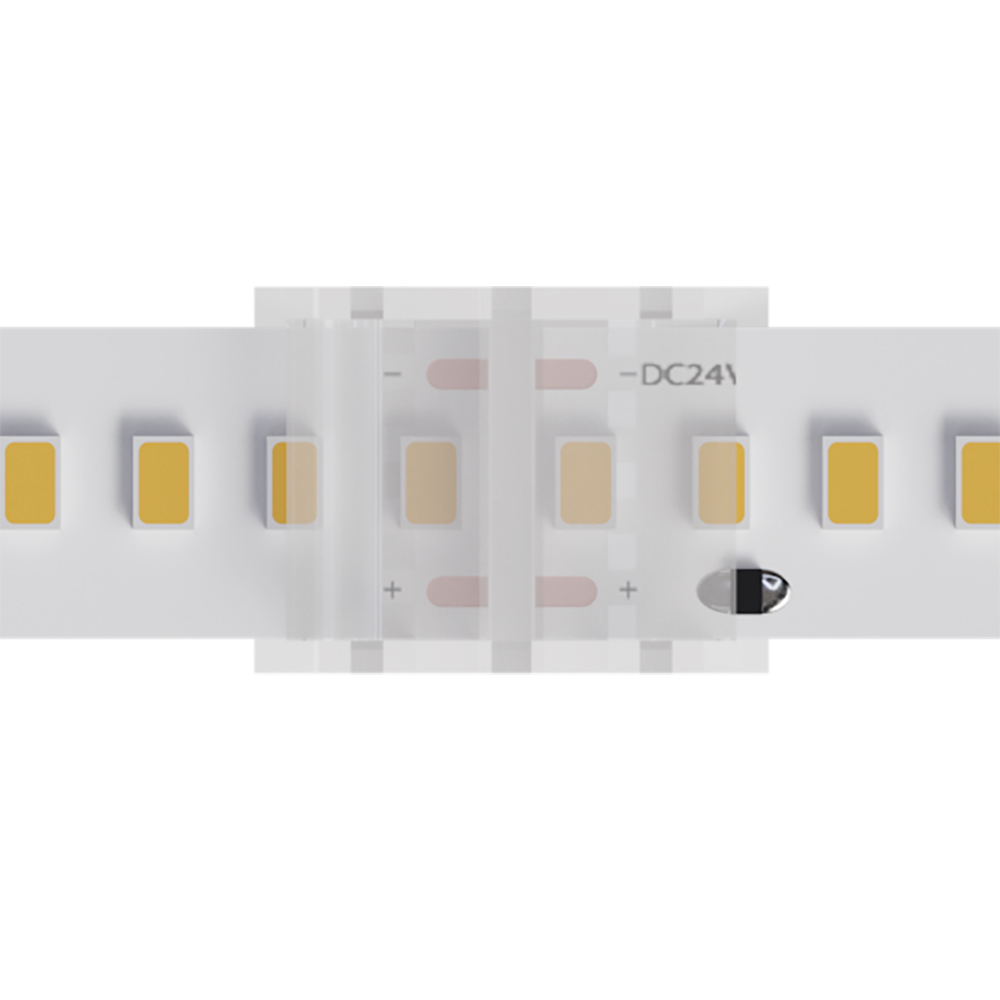 Коннектор прямой для одноцветной светодиодной ленты шириной 10 мм, в комплекте 5 шт Arte Lamp a32-10-1cct цена и фото