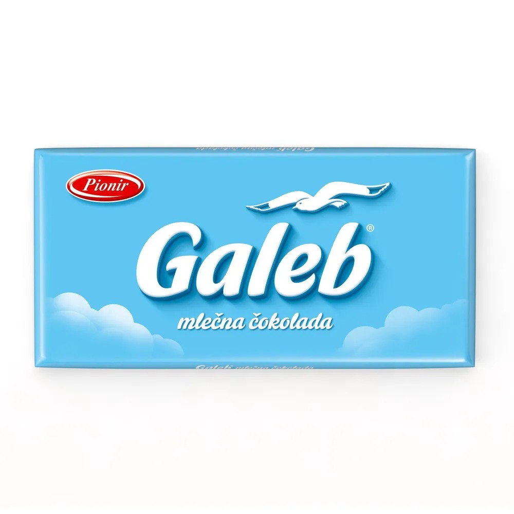 Шоколад Pionir Galeb молочный 80 г