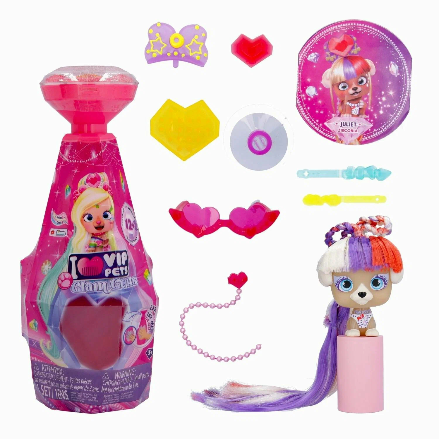 Игровой набор IMC toys Модные щенки в ассортименте картонный игровой развивающий домик раскраска для маленькой принцессы brauberg