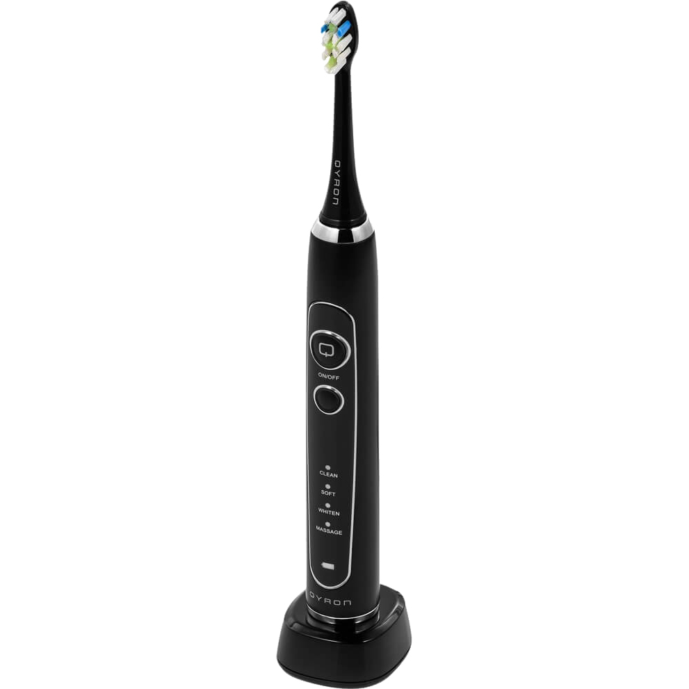 Электрическая зубная щетка QYRON TB601BK, цвет черный - фото 1
