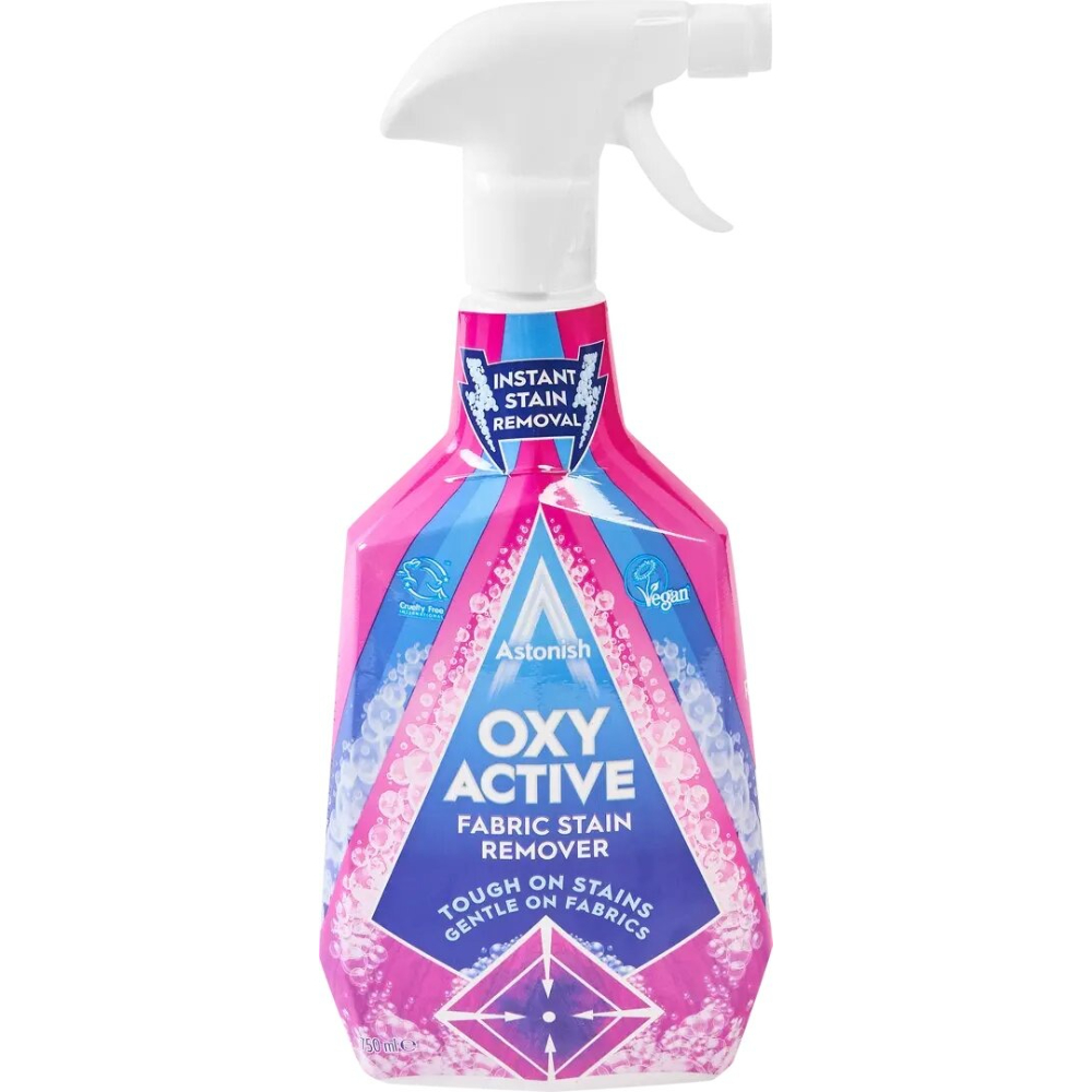 Пятновыводитель Astonish Oxy active спрей 750 мл