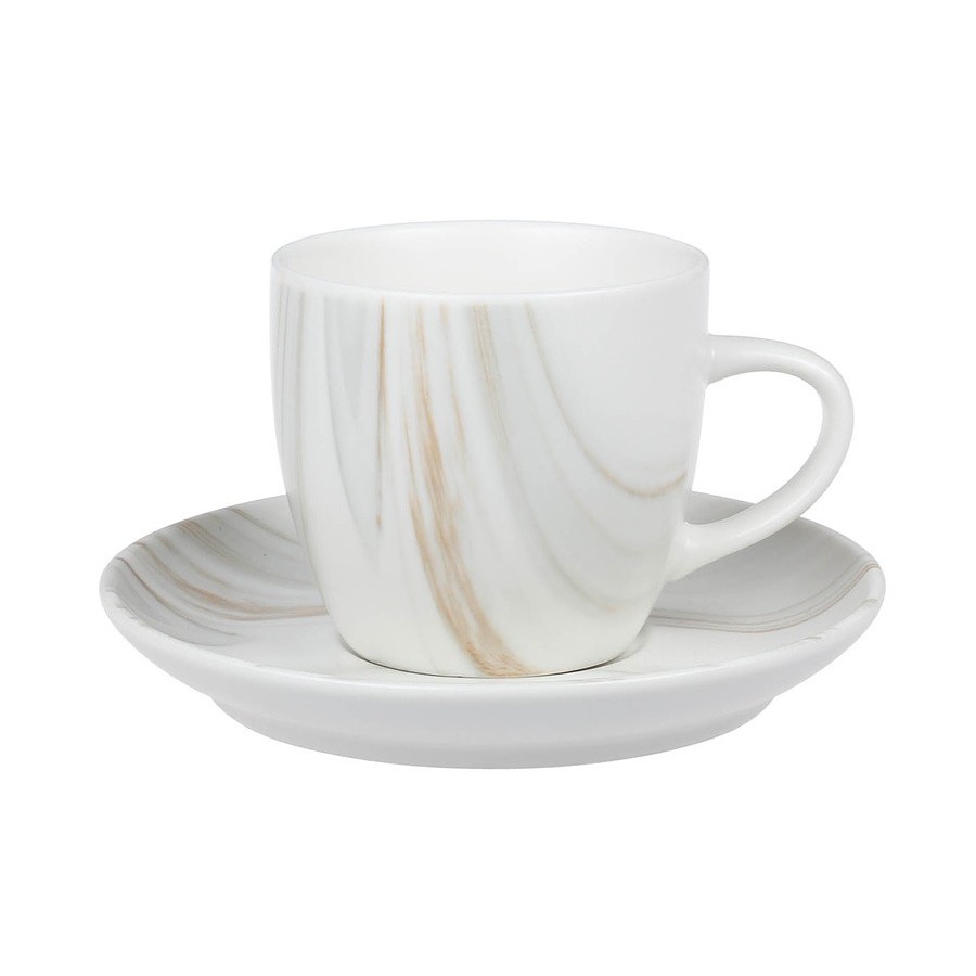 Пара чайная Home & Style The royal marble 250 мл блюдце для кофейной чашки tudor royal circle