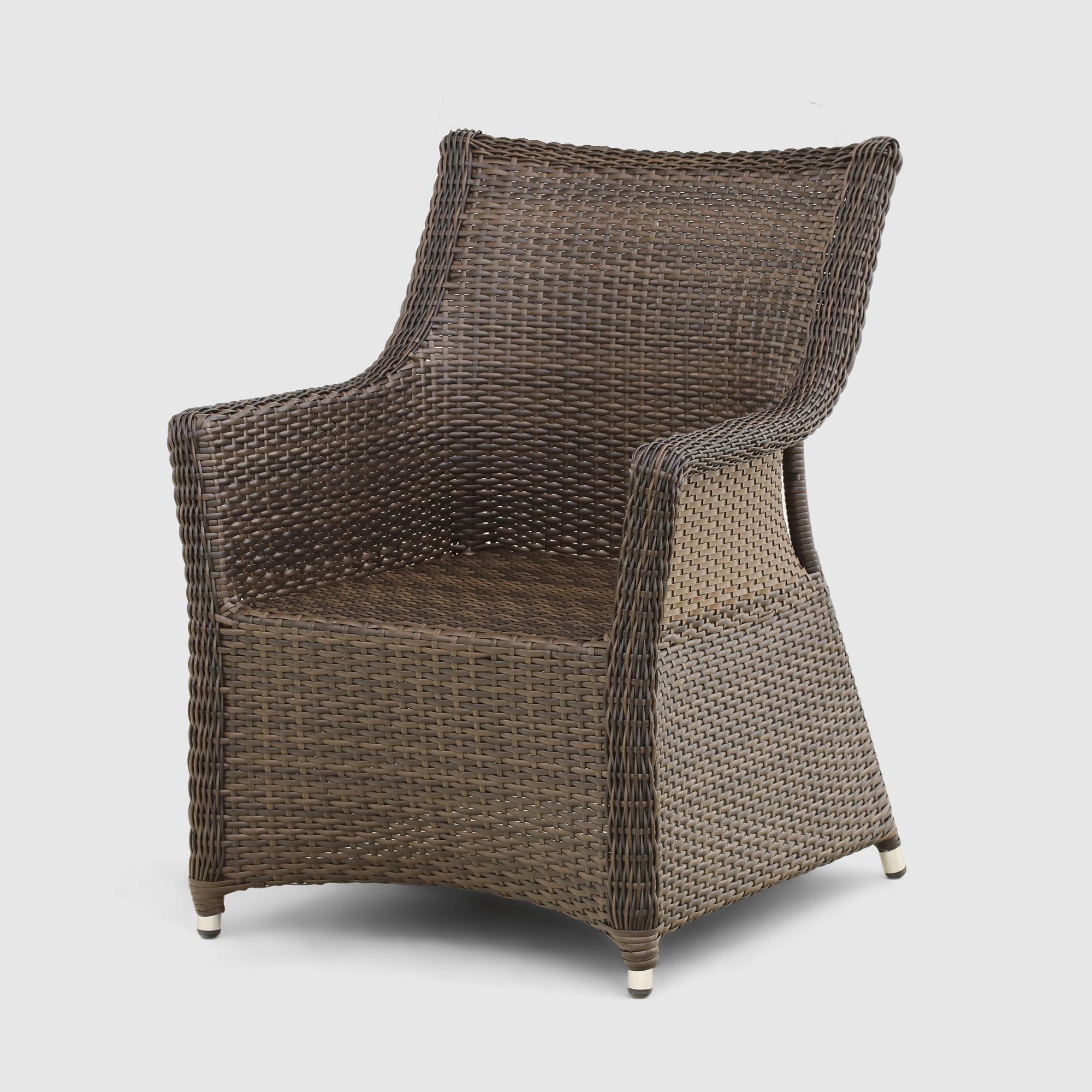 Комплект мебели Ns Rattan 2 кресла и столик, цвет коричневый, размер 65х90х80 - фото 3