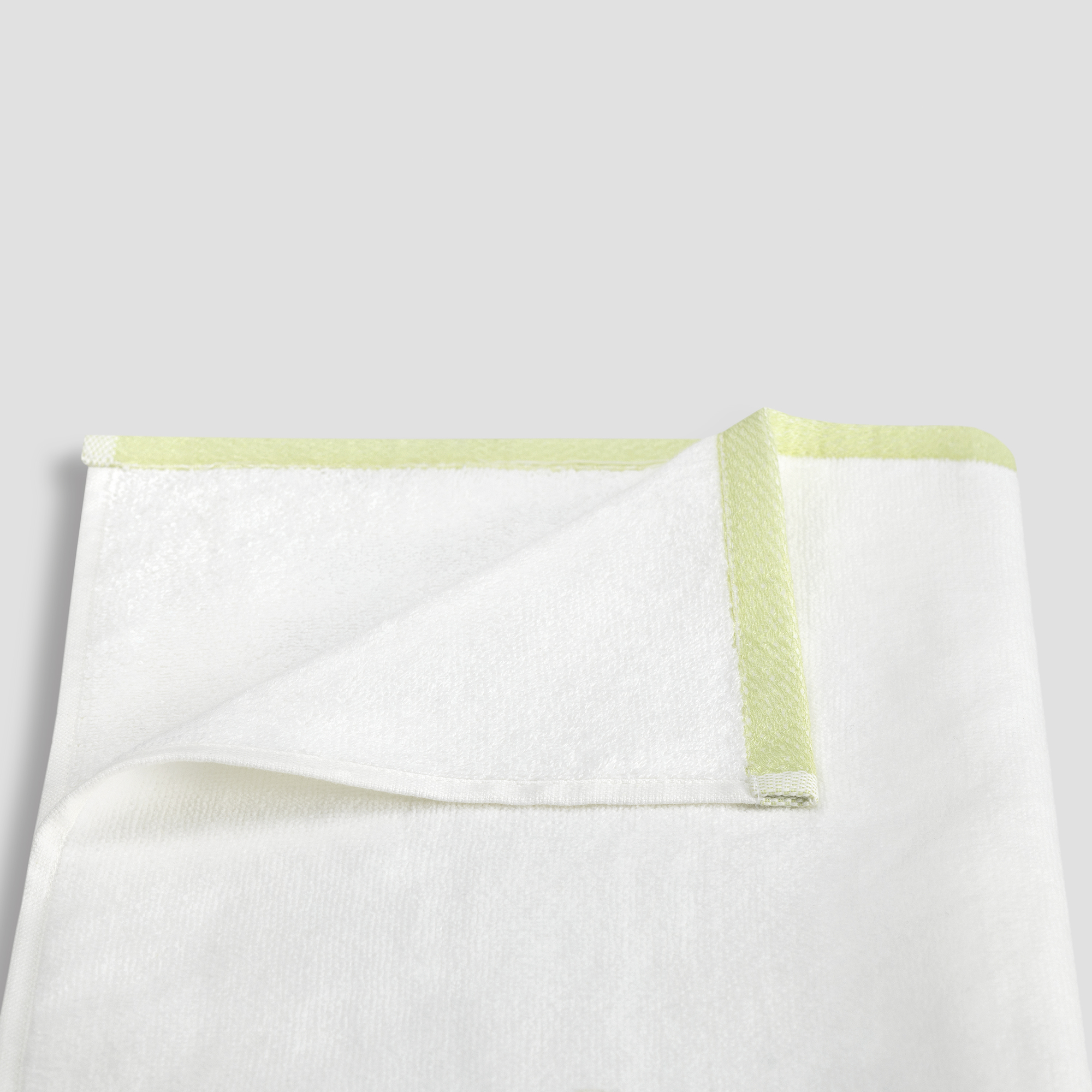 Комплект полотенец Togas Kids Пикколо бело-зеленый 2 предмета 50х75/70х130 см, цвет белый - фото 9