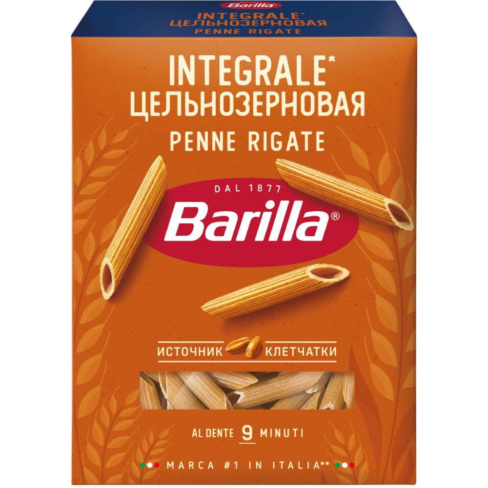 

Макароны Barilla Пенне цельнозерновые 450 г